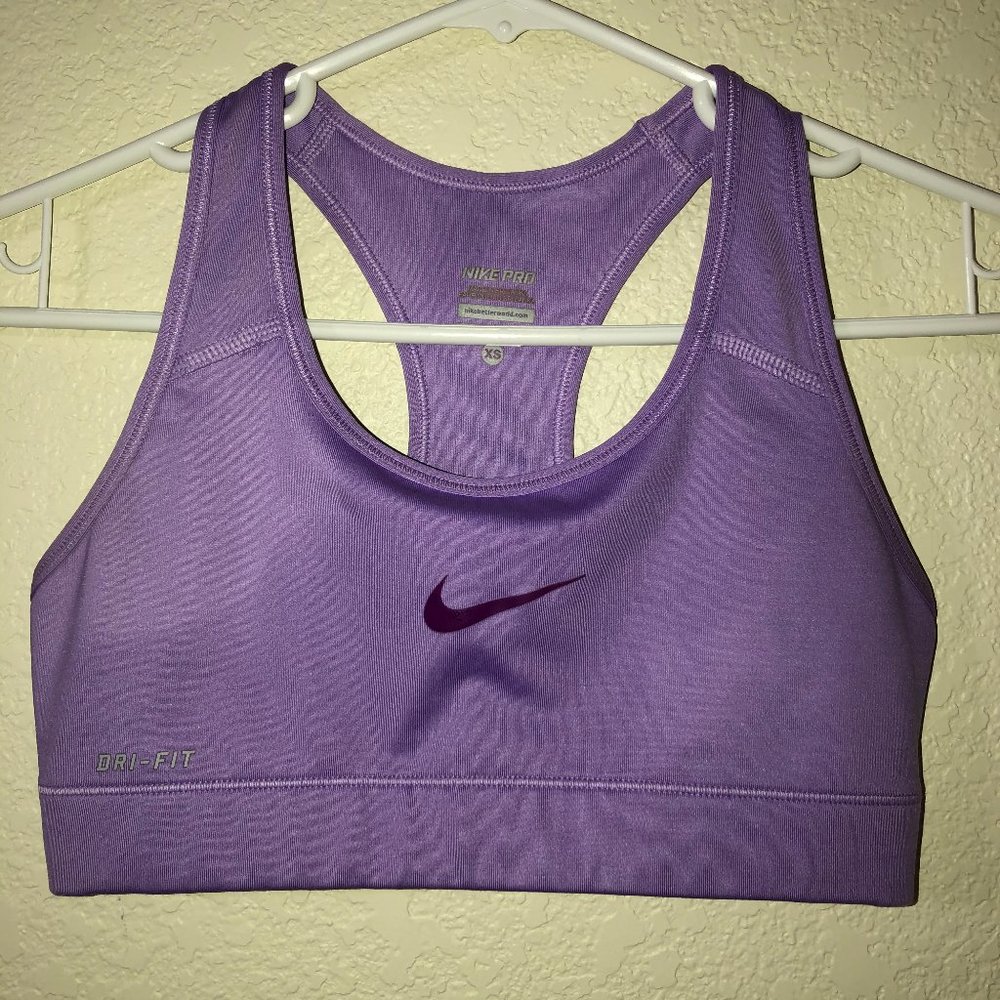 NIKE PRO Lavender Sports Bra XS